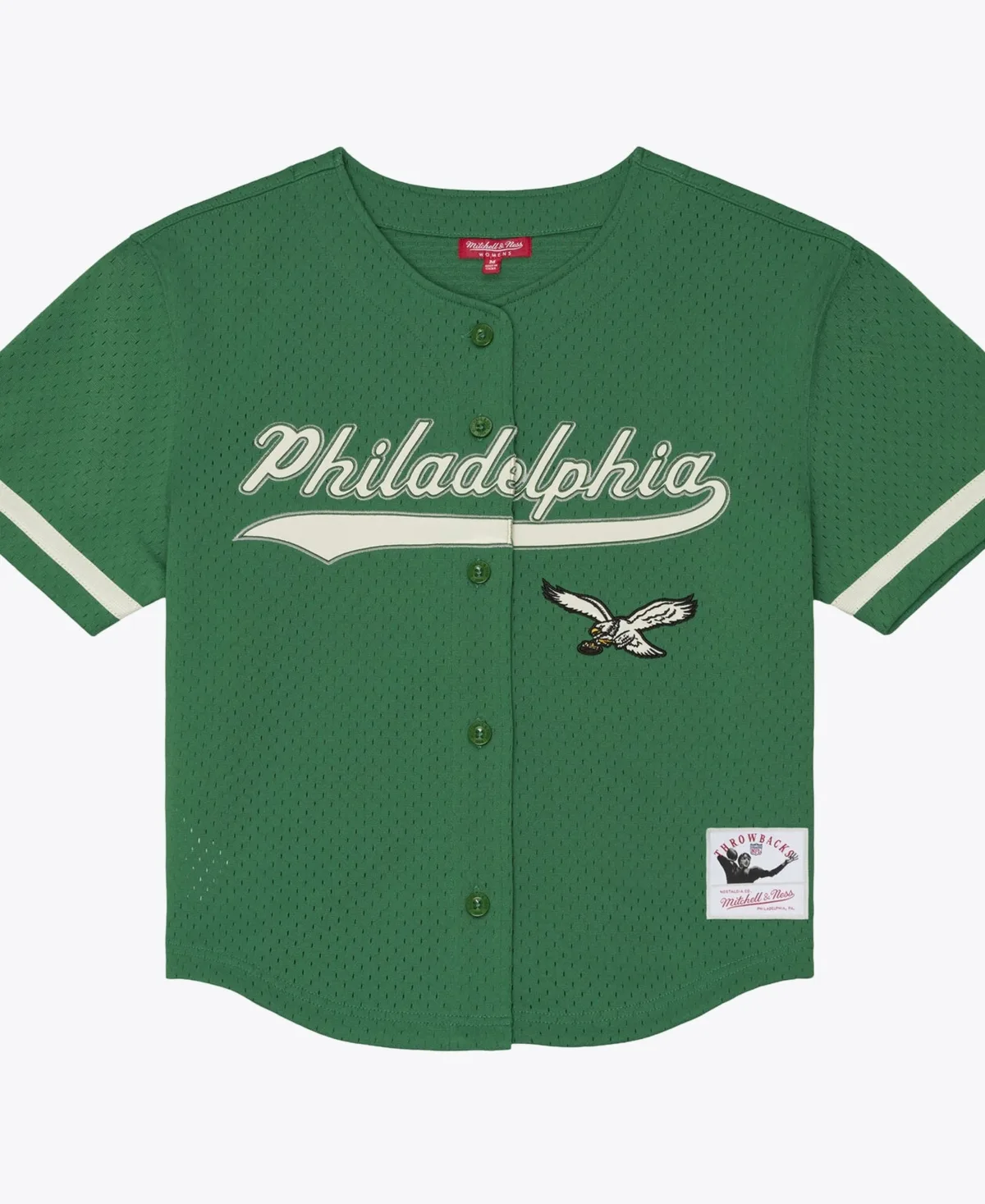 Philadelphia Eagles Retro Roots Baseball Jersey by Mitchell & Ness