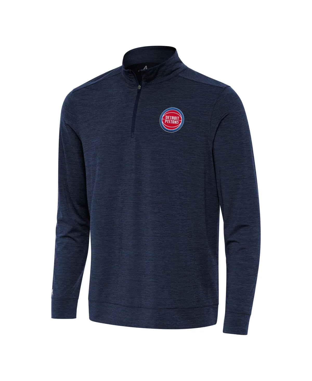 Detroit Pistons Bright Quarter-Zip Top by Antigua