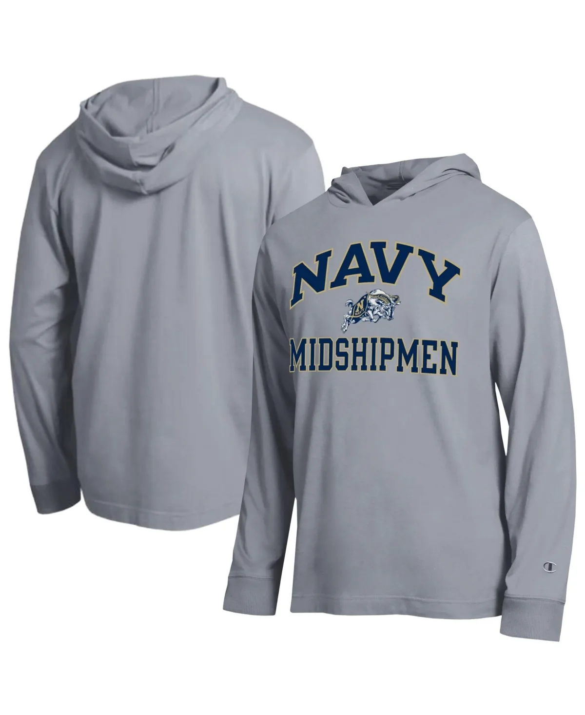 Navy Midshipmen High Motor All-Star Long-Sleeve Hoodie by Champion
