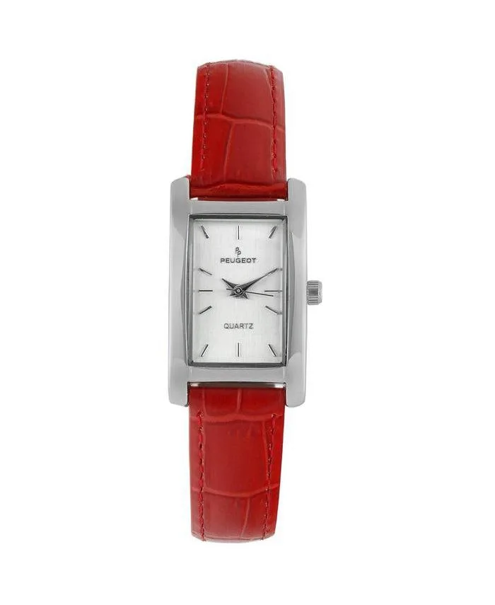 34x20mm Contour Dress Leather Strap Watch