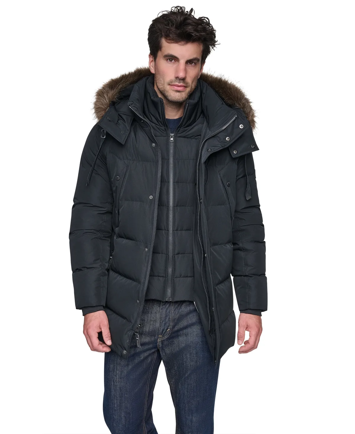 Gattaca Hooded Down-Filled Parka