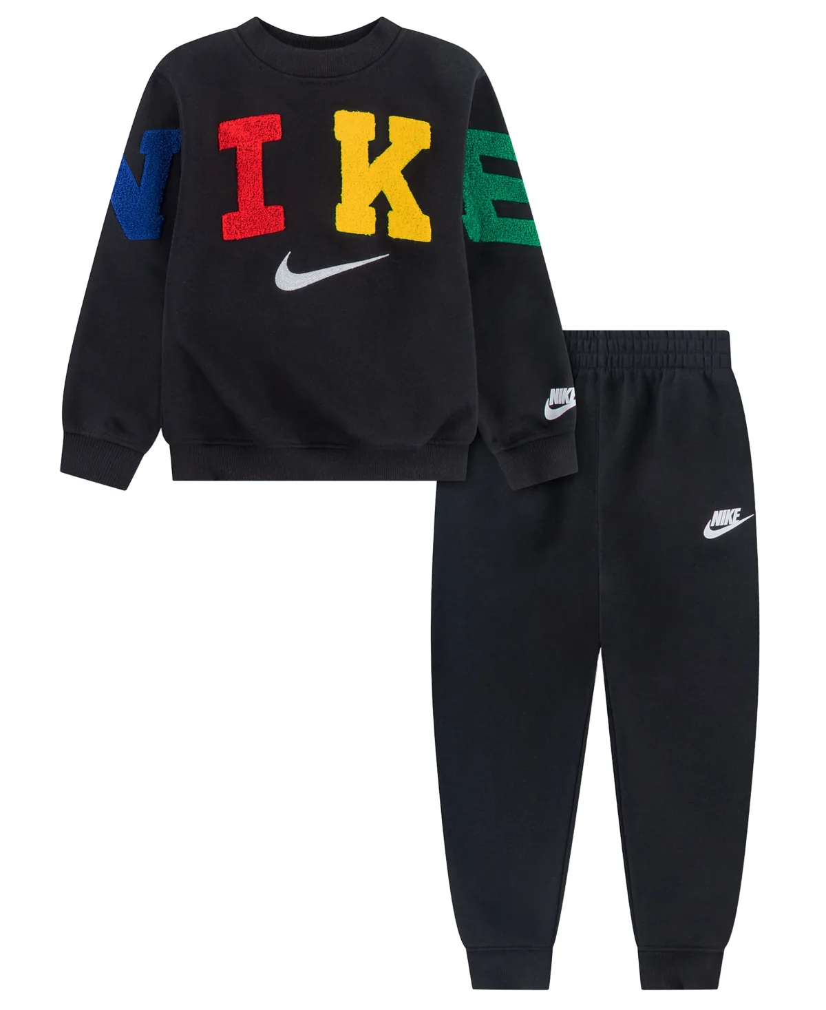 Fleece Crew Sweatshirt and Joggers, 2-Piece Set by Nike