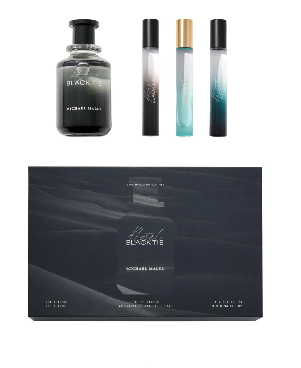 Tie Eau De Parfum Gift Set by Michael Malul