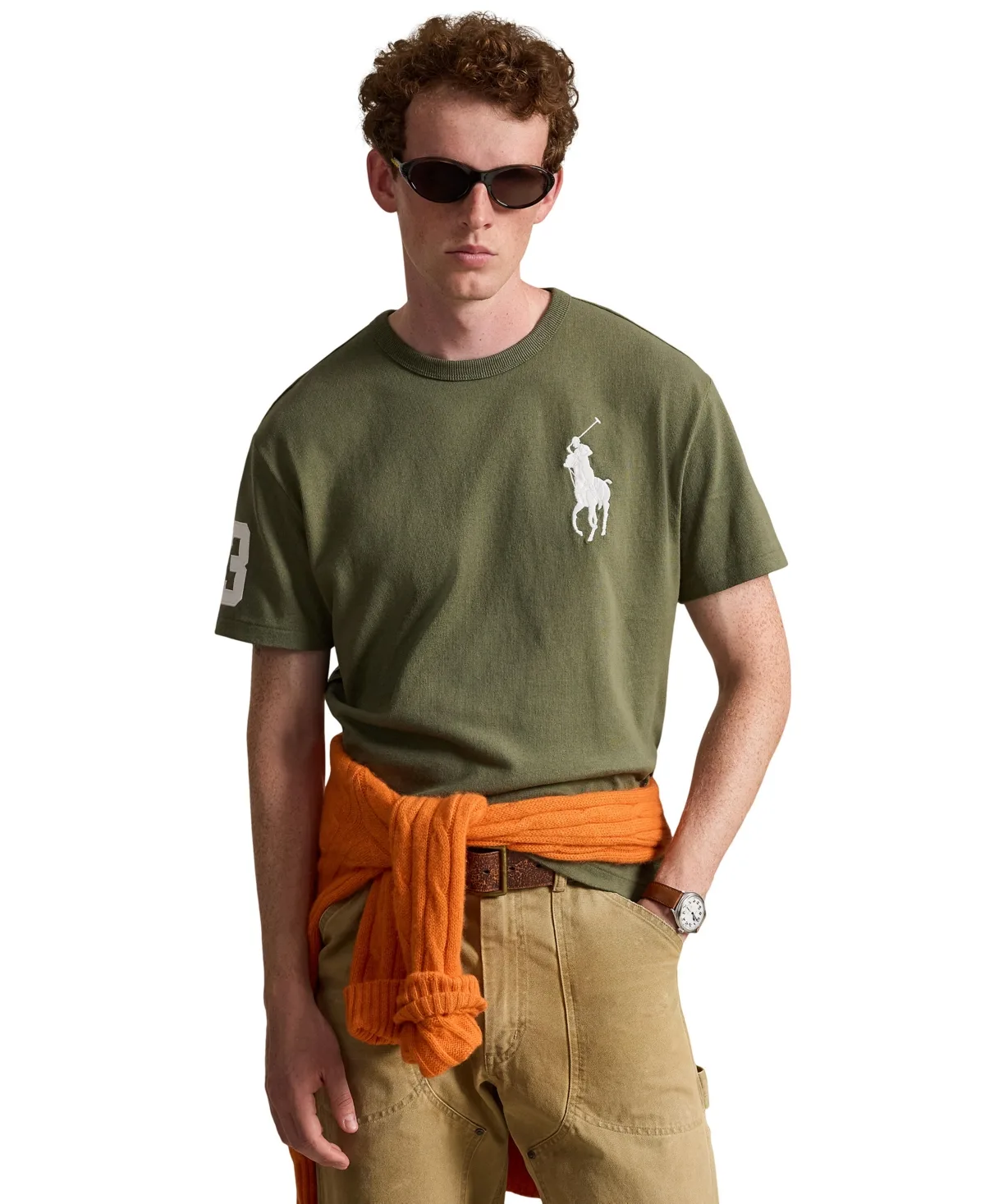 Big Pony Classic Fit Crewneck T-Shirt by Polo Ralph Lauren