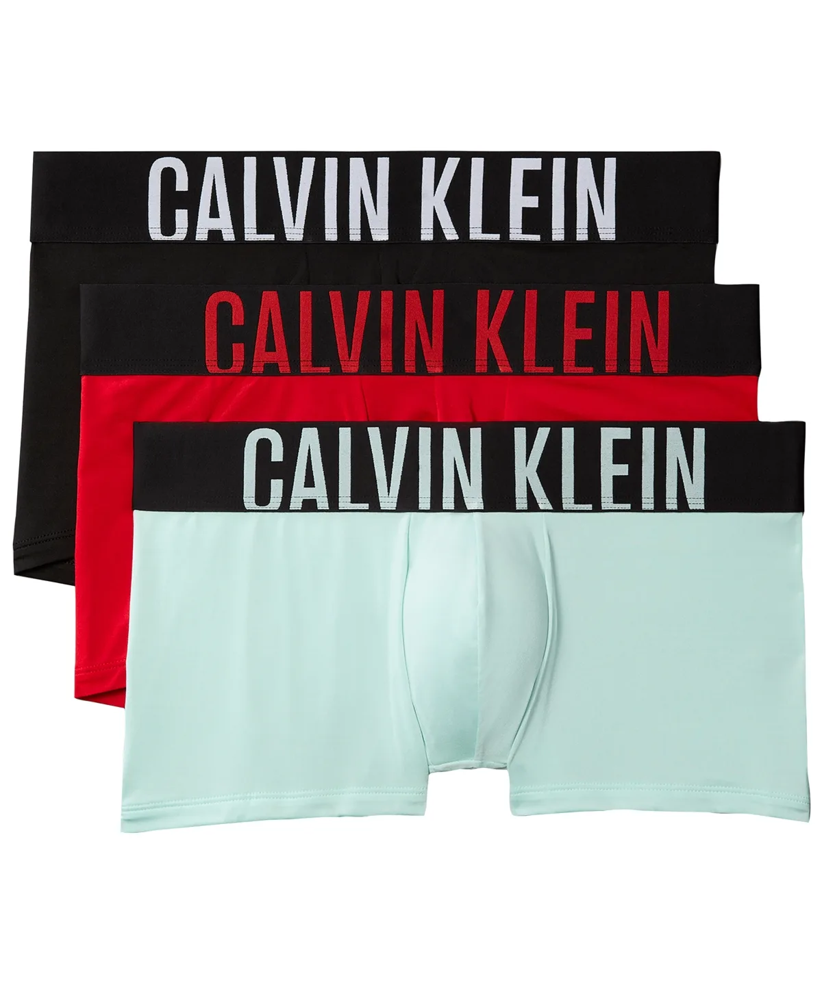 3-Pack Intense Power Micro Low Rise Trunks by Calvin Klein