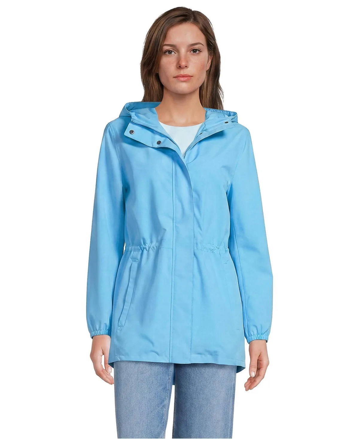 Waterproof Hooded Packable Raincoat