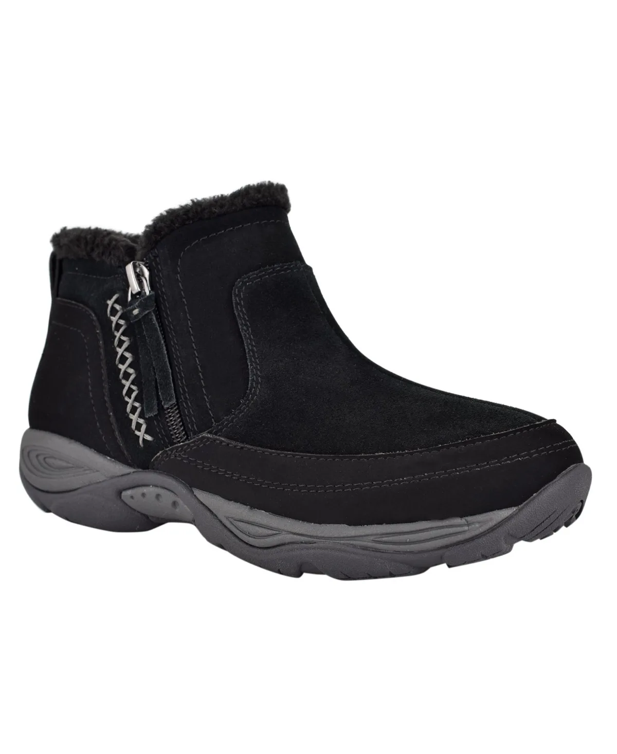 Epic Cold Weather Side Zip Booties - Suede by Easy Spirit