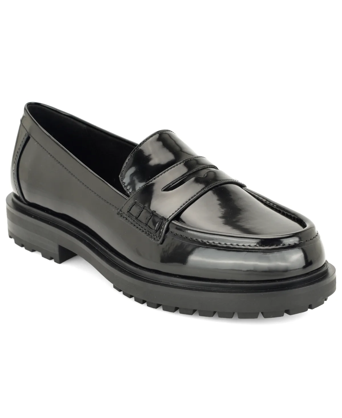 Teven Slip-On Lug Sole Penny Loafers