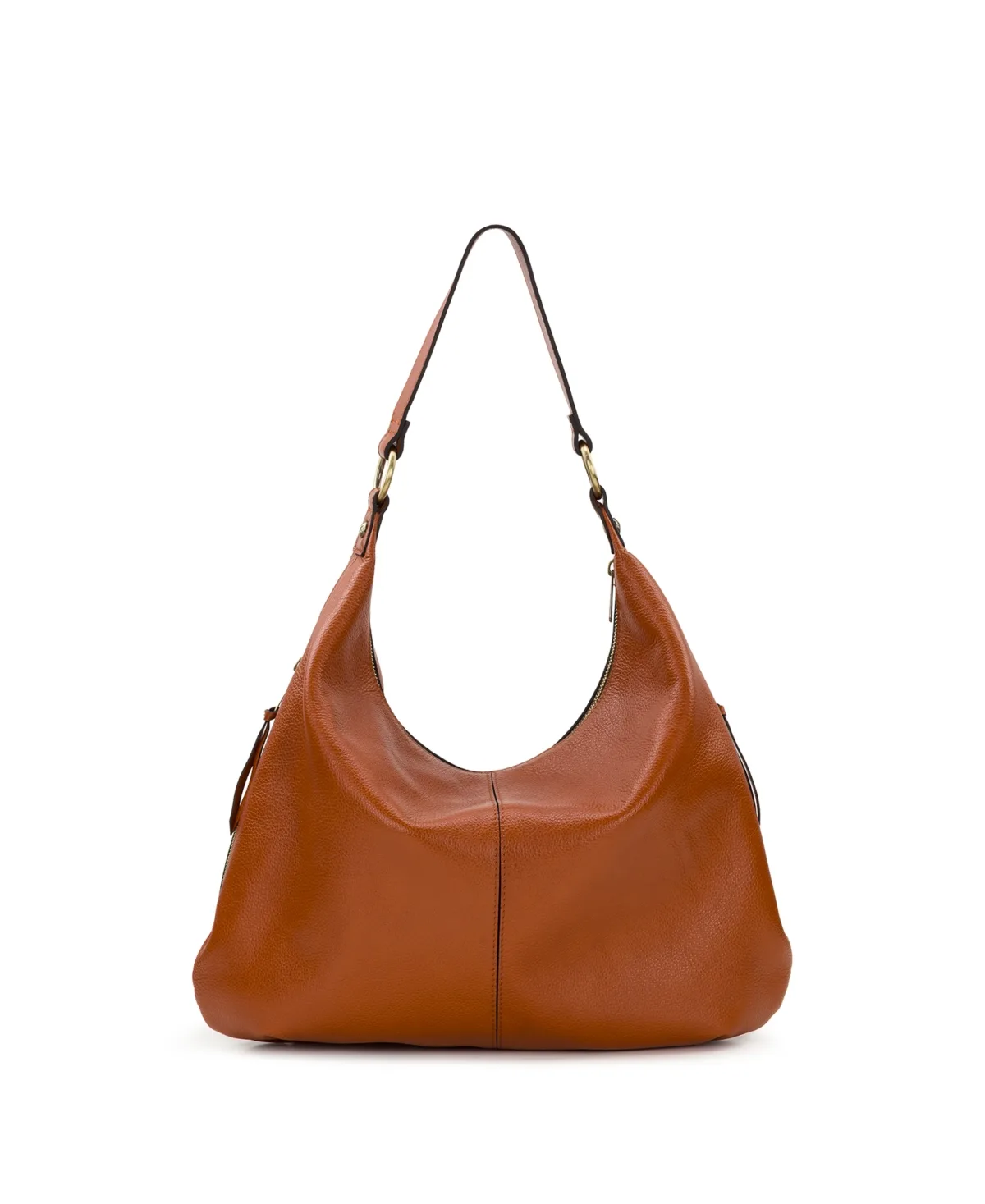 Esther Burned Edge Large Hobo Handbag by Patricia Nash