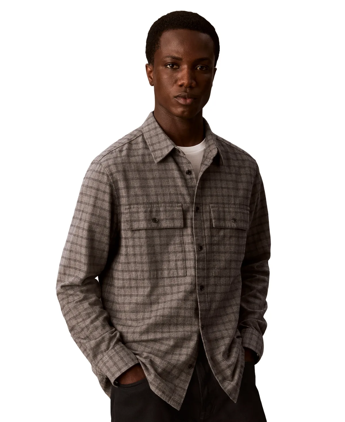 Check Flannel Classic-Fit Shirt