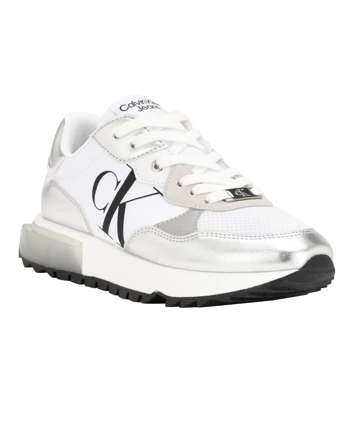 Magalee Casual Logo Lace-Up Sneakers by Calvin Klein