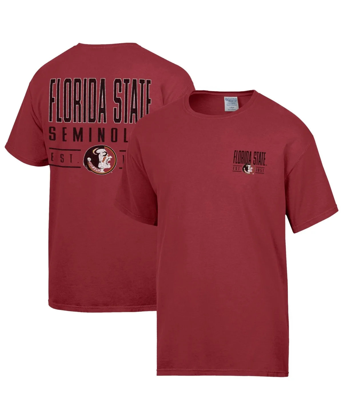 Florida State Seminoles Big Name Distressed T-Shirt by Comfortwash
