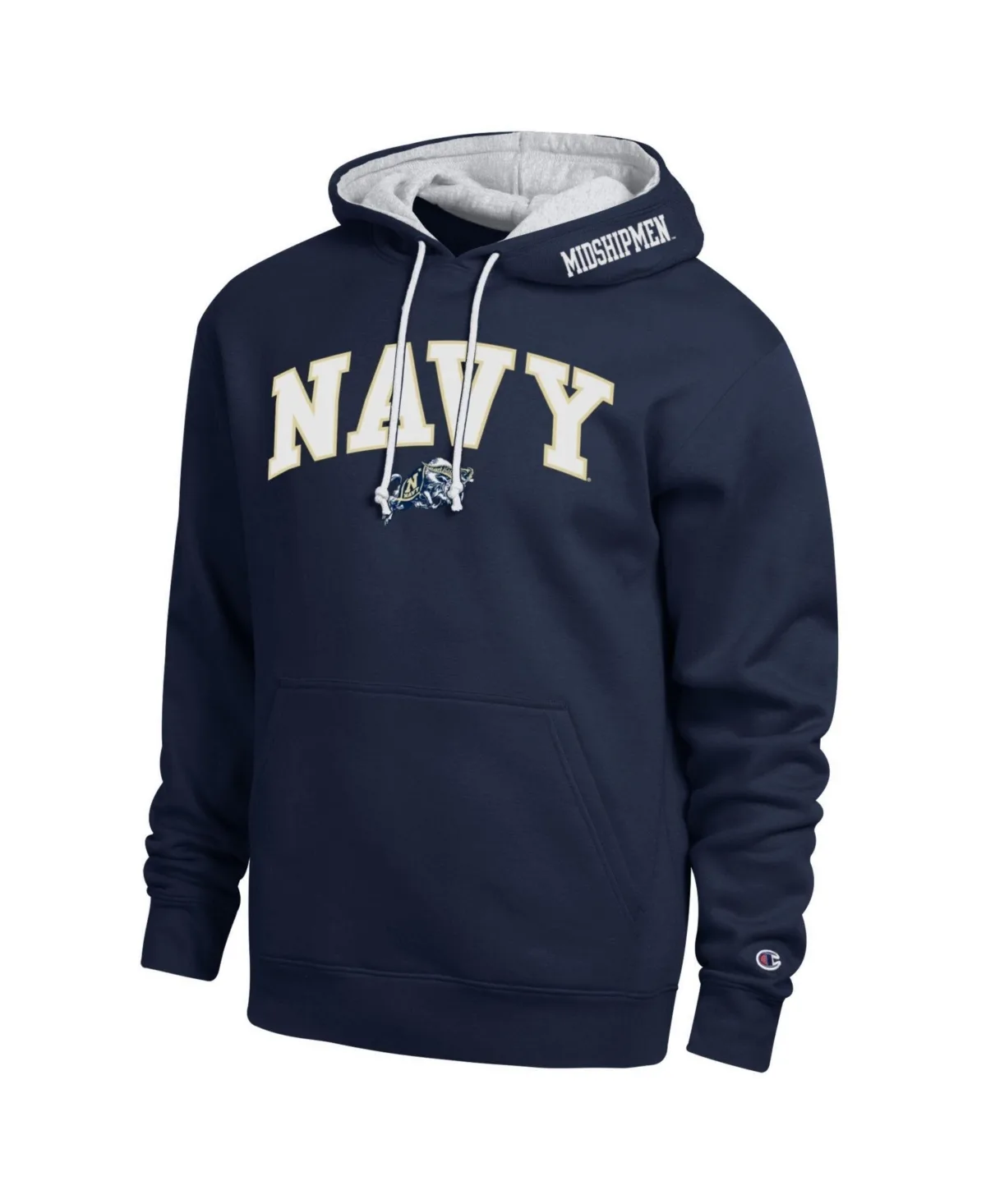 Midshipmen Arch Tackle Twill Hoodie by Champion