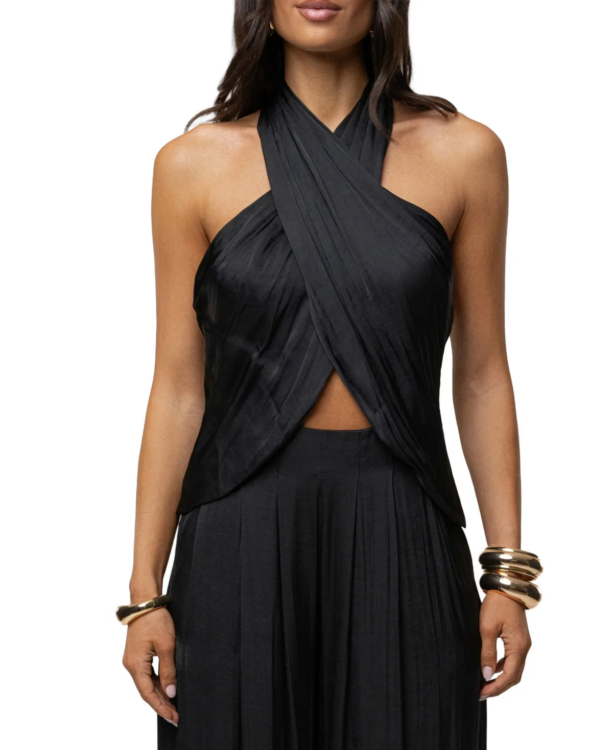 Core Form Halter Top by Jluxlabel