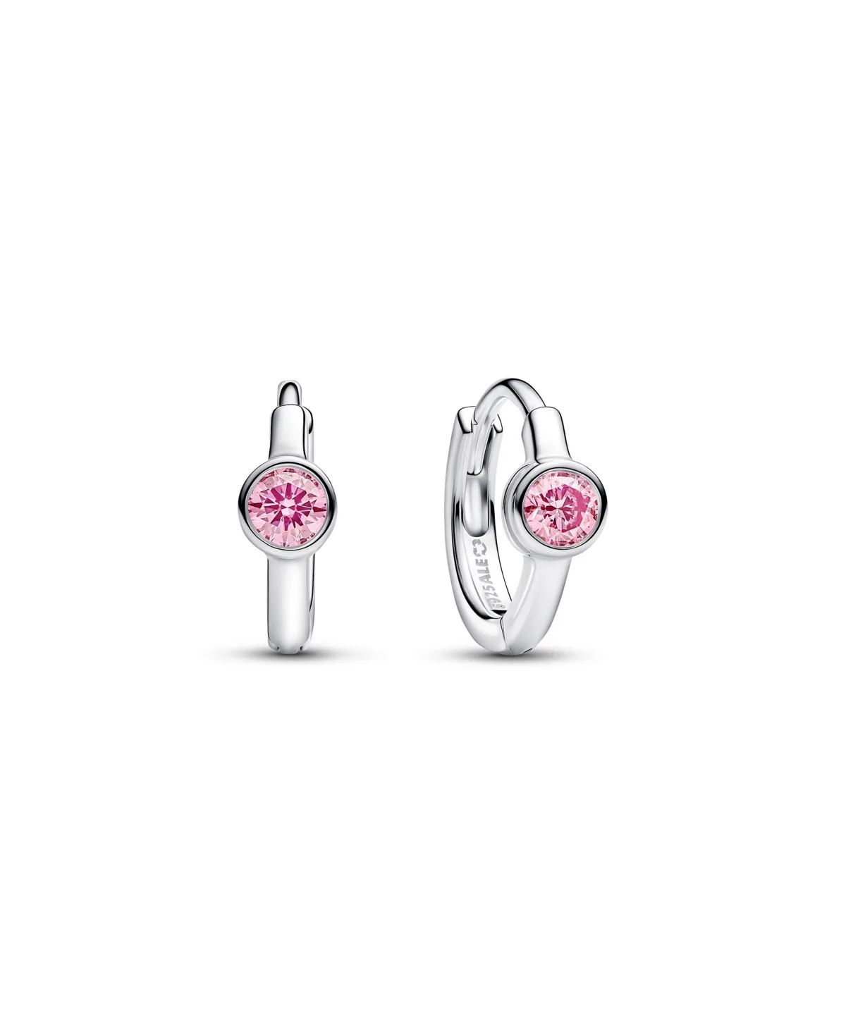 Lab-Grown Diamond Era Huggie Earrings (0.20 ct. t.w.) in Sterling Silver by Pandora