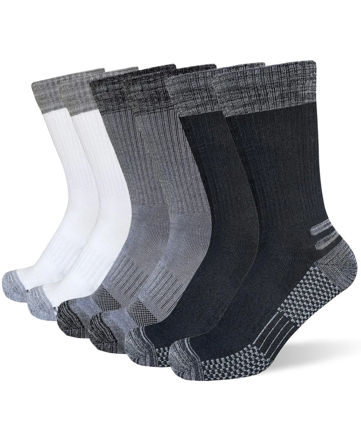 Arch Support Cushioned Boot Crew Socks by Peneyon