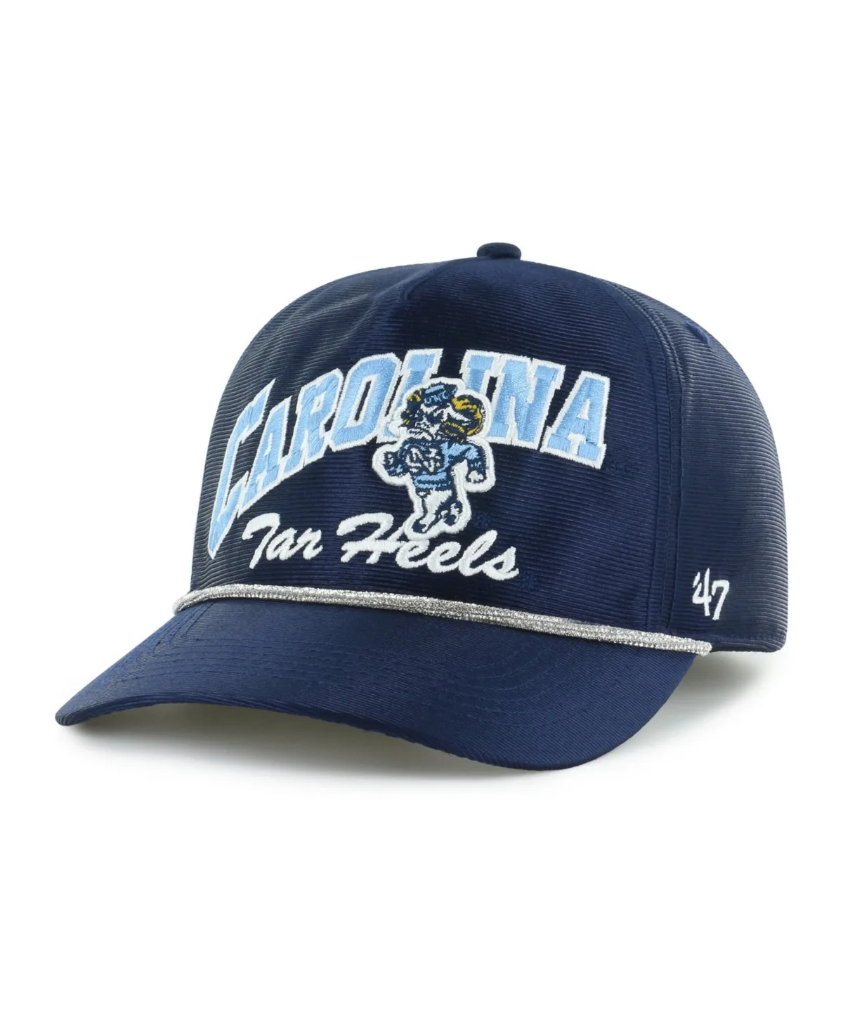 North Carolina Tar Heels Glitter Hitch Adjustable Hat by 47 Brand