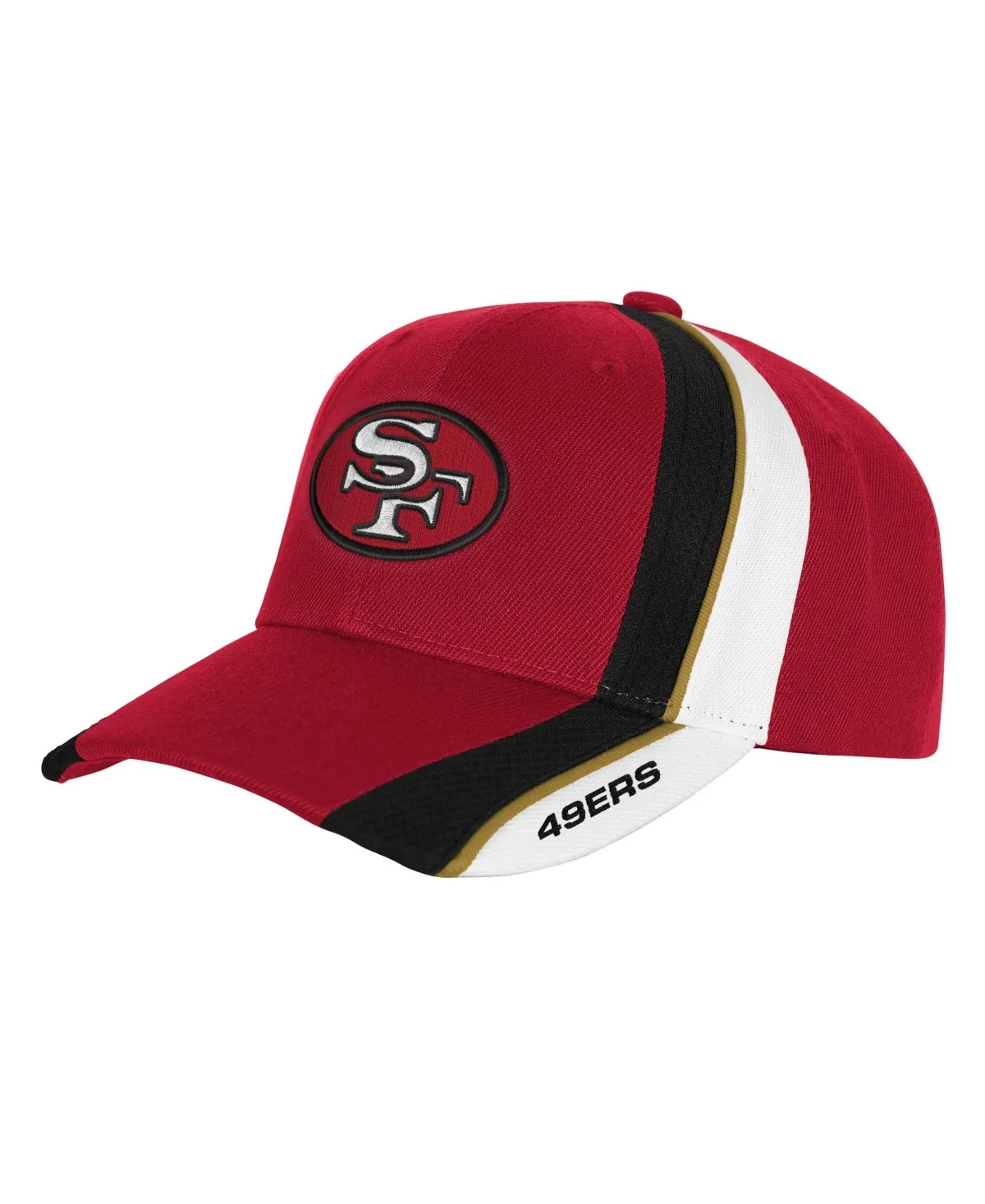 San Francisco 49ers Club Downforce Pro Crown Snapback Baseball Cap by Mitchell & Ness