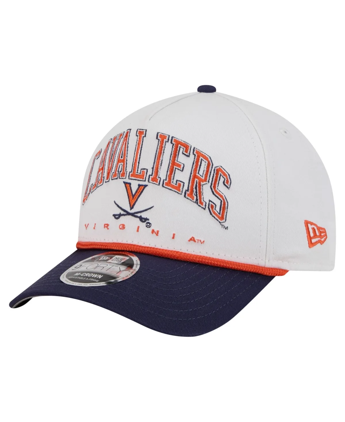 Virginia Cavaliers 9FORTY A-Frame Adjustable Baseball Hat by New Era
