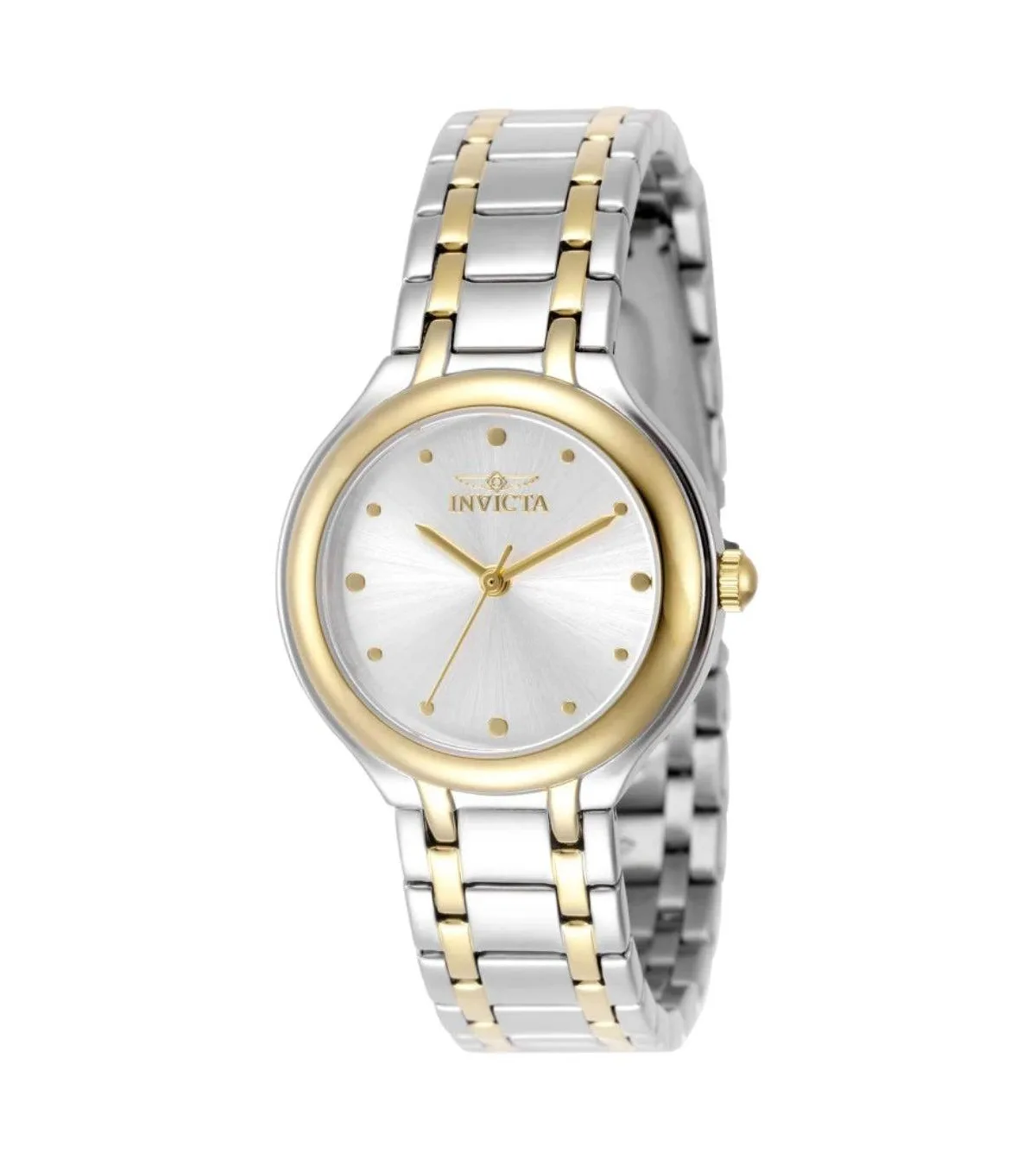 Quartz Wildflower Two-Tone Stainless Steel Watch, 32mm by Invicta