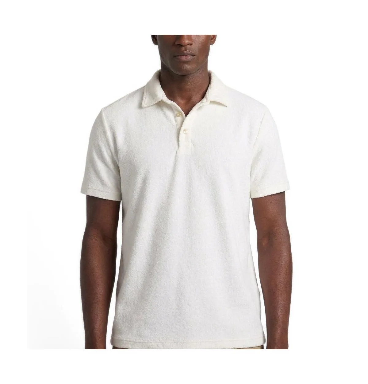 Ryan Short-Sleeve Saltwater Terry Polo Shirt by Surfside Supply Co