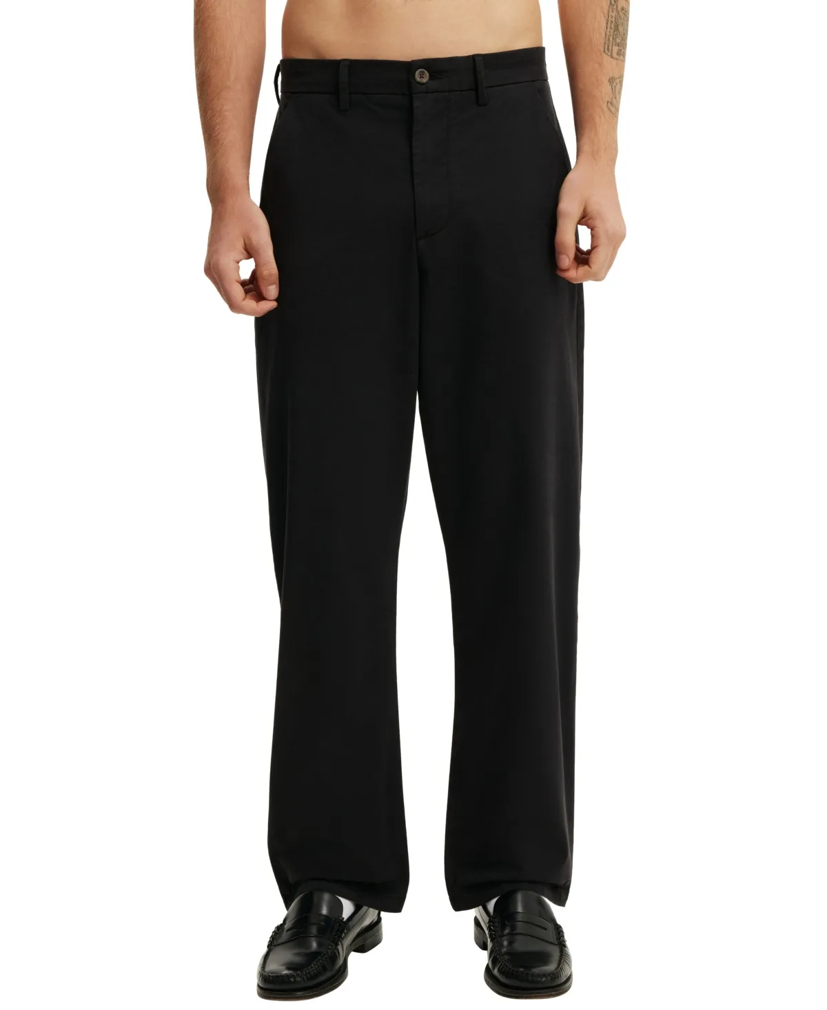 Baggy Stretch Chino Pants by Cotton on