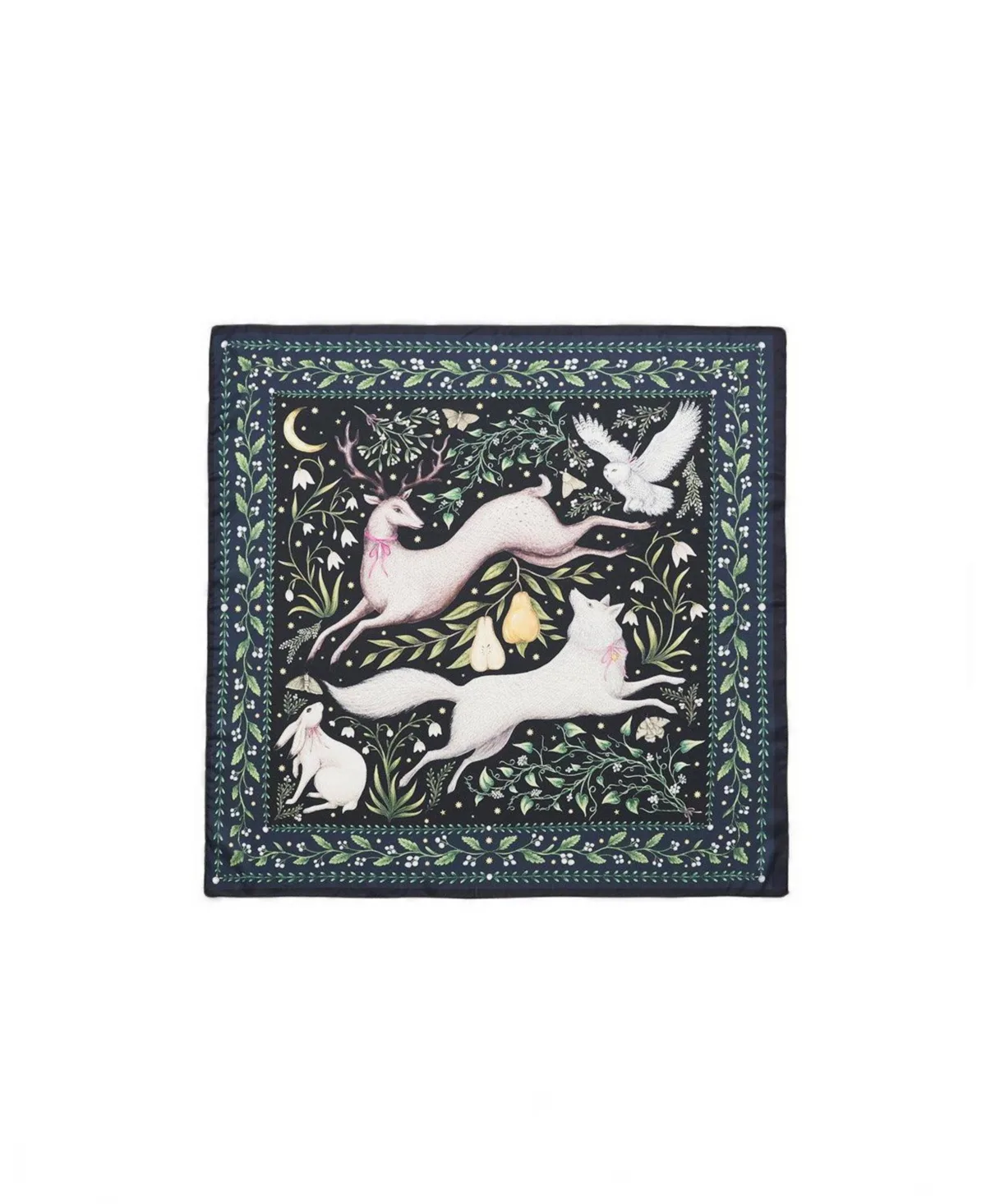 Niva Narrative Medium Square Scarf by Fable England