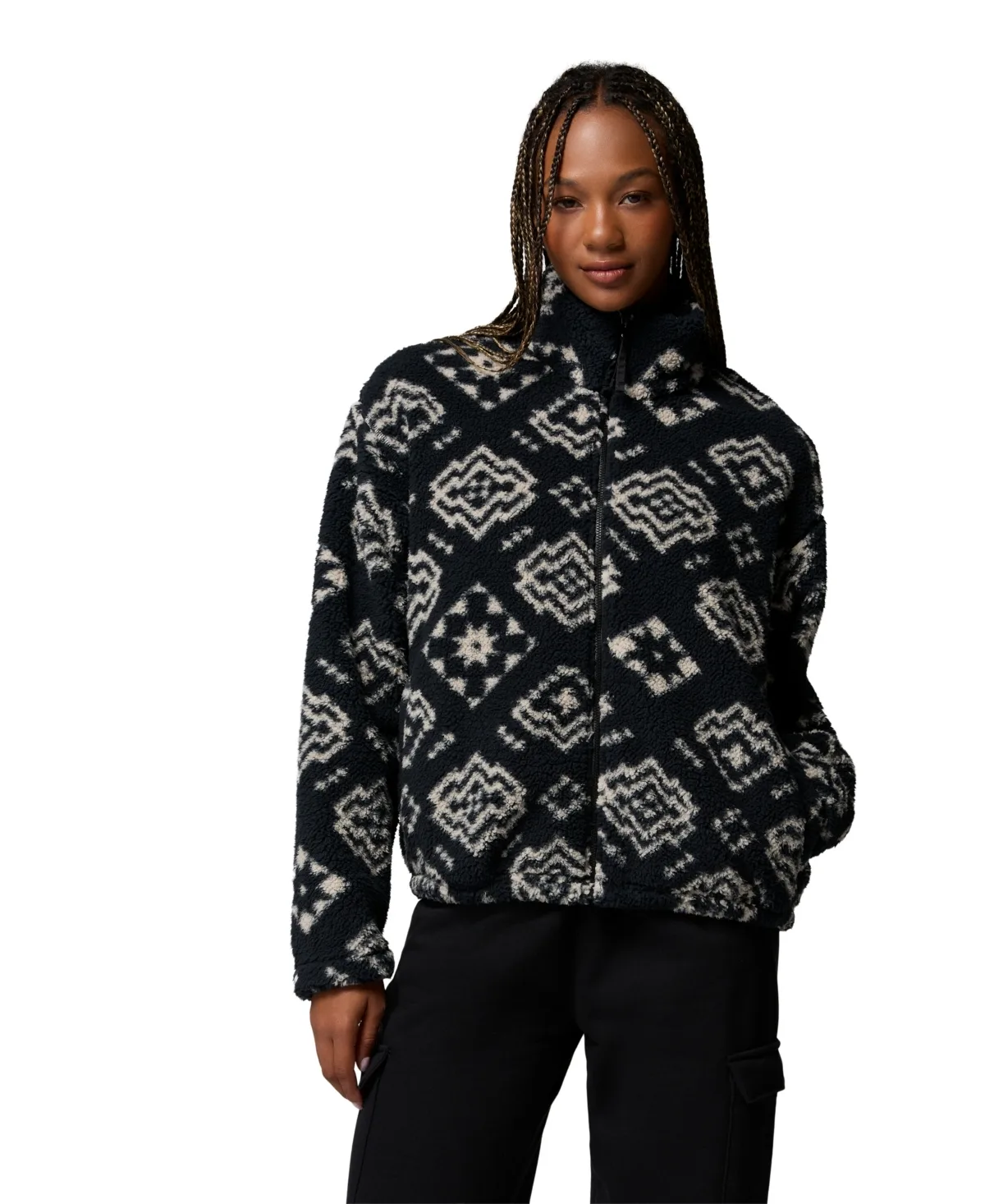 Leia Grove Sherpa Fleece Jacket