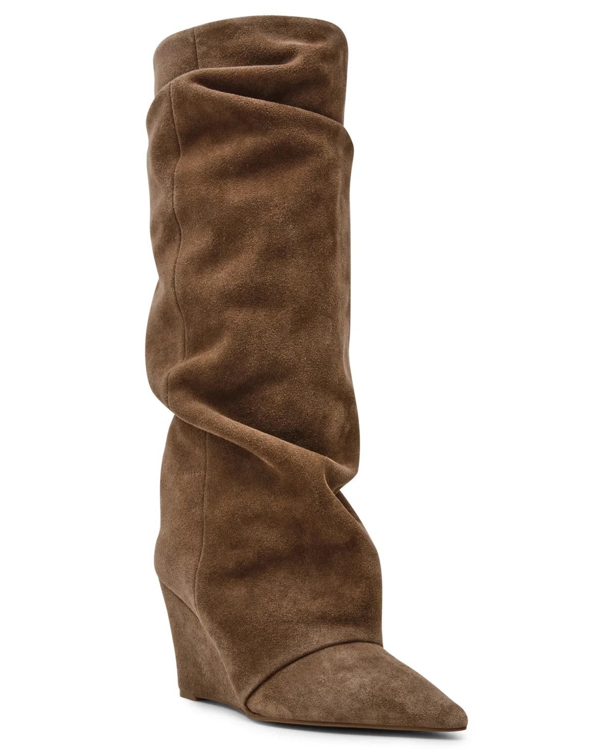 Liberty Slouch Wedge Tall Boots by Steve Madden
