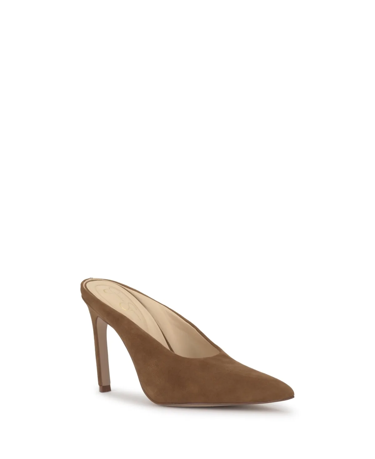 Wilix Pointed Toe High-Heel Dress Mules by Jessica Simpson