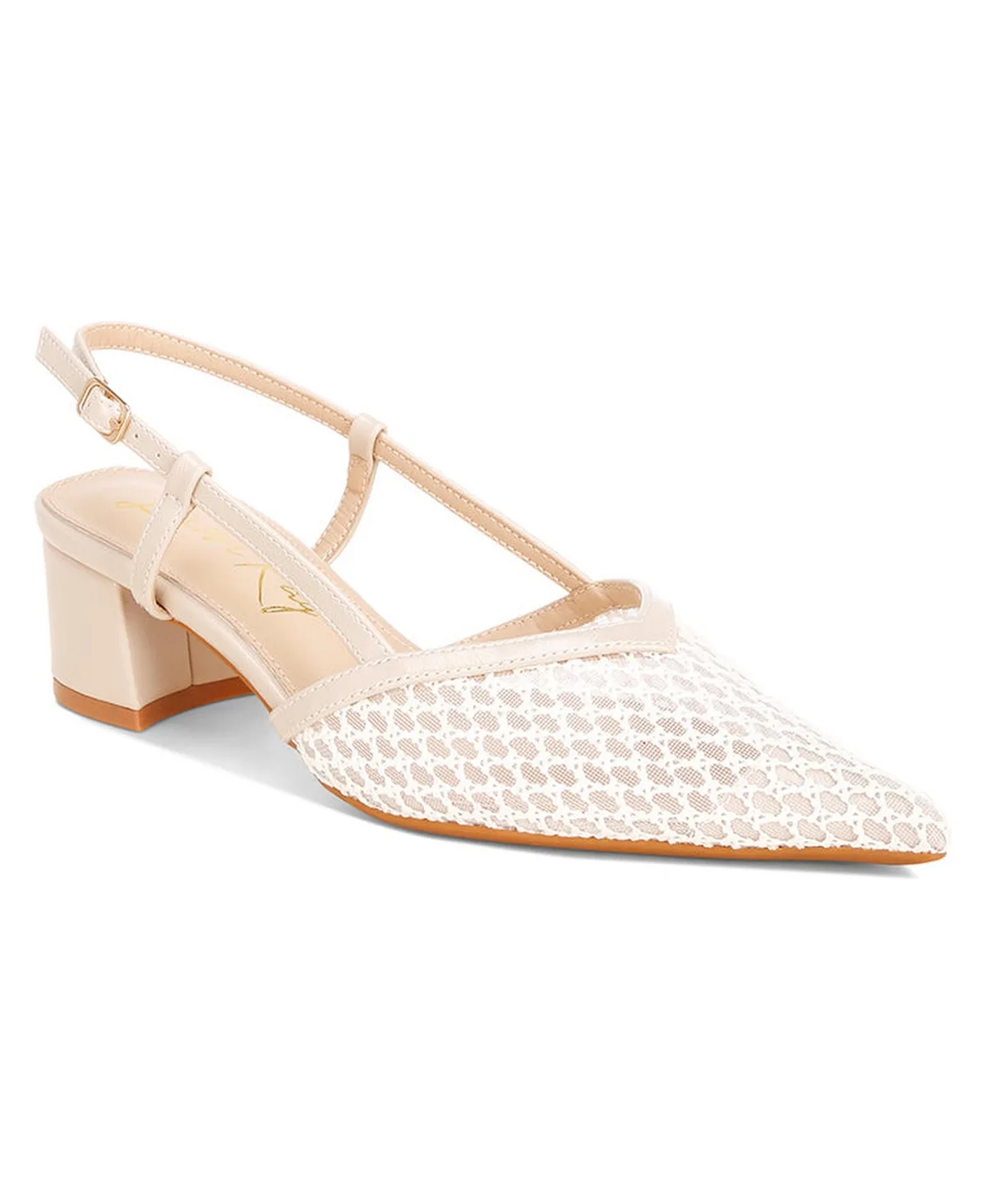 Minelli Sheer Slingback Heels