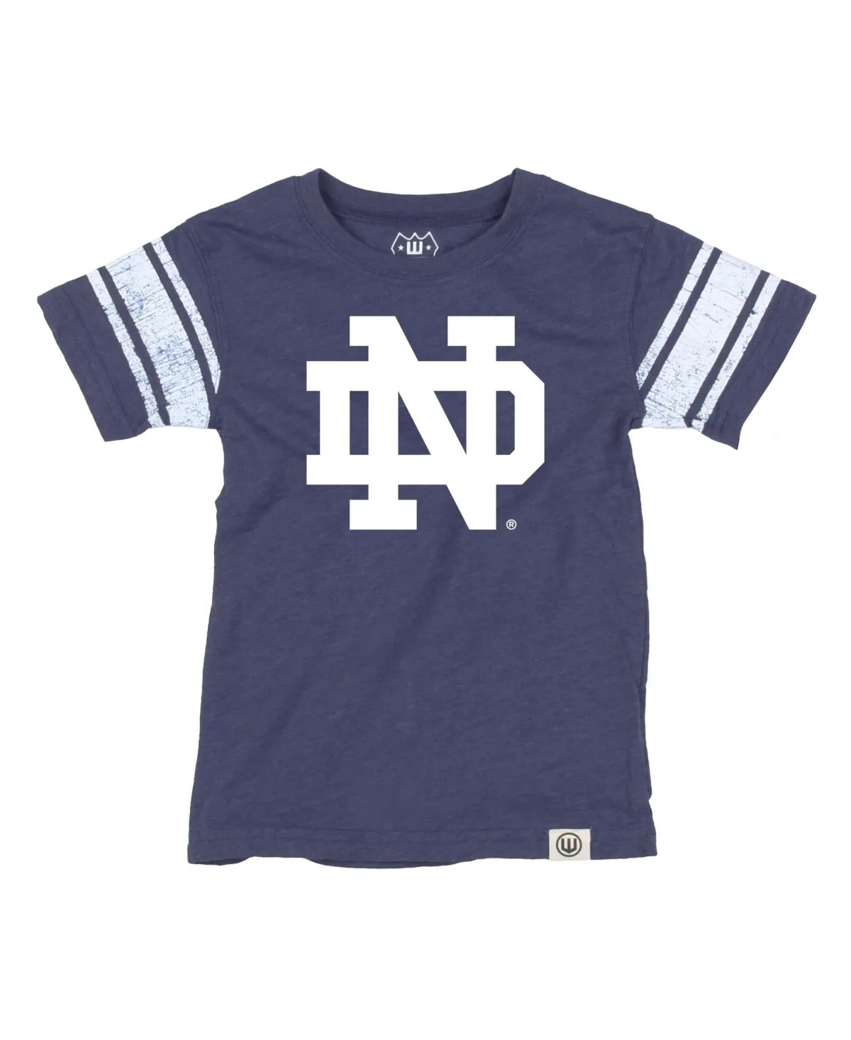 Wes & Willy Notre Dame Fighting Irish Football Jersey T-Shirt by Wes & Willy