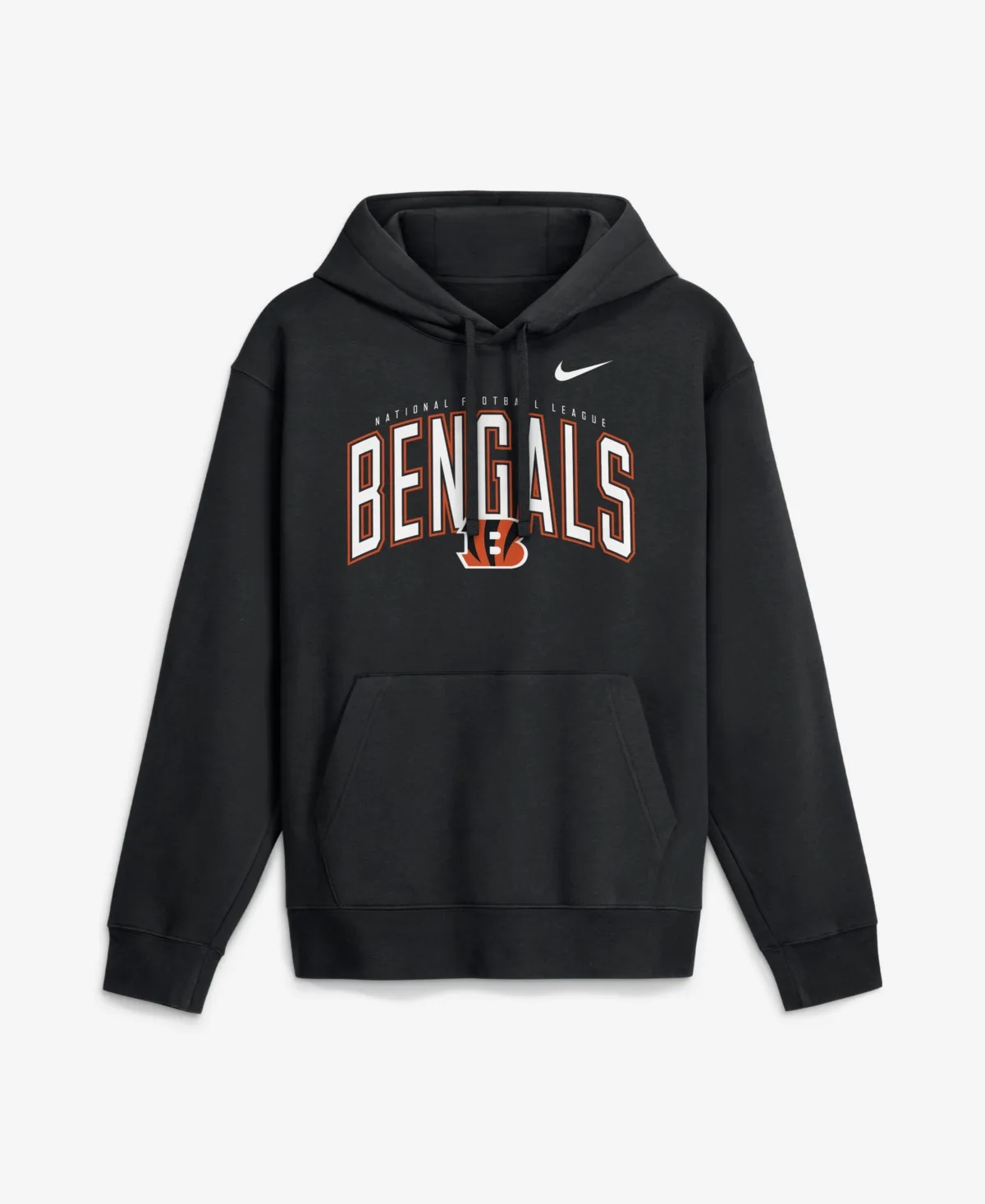 Cincinnati Bengals Expect Victory Club Fleece Pullover Hoodie by Nike