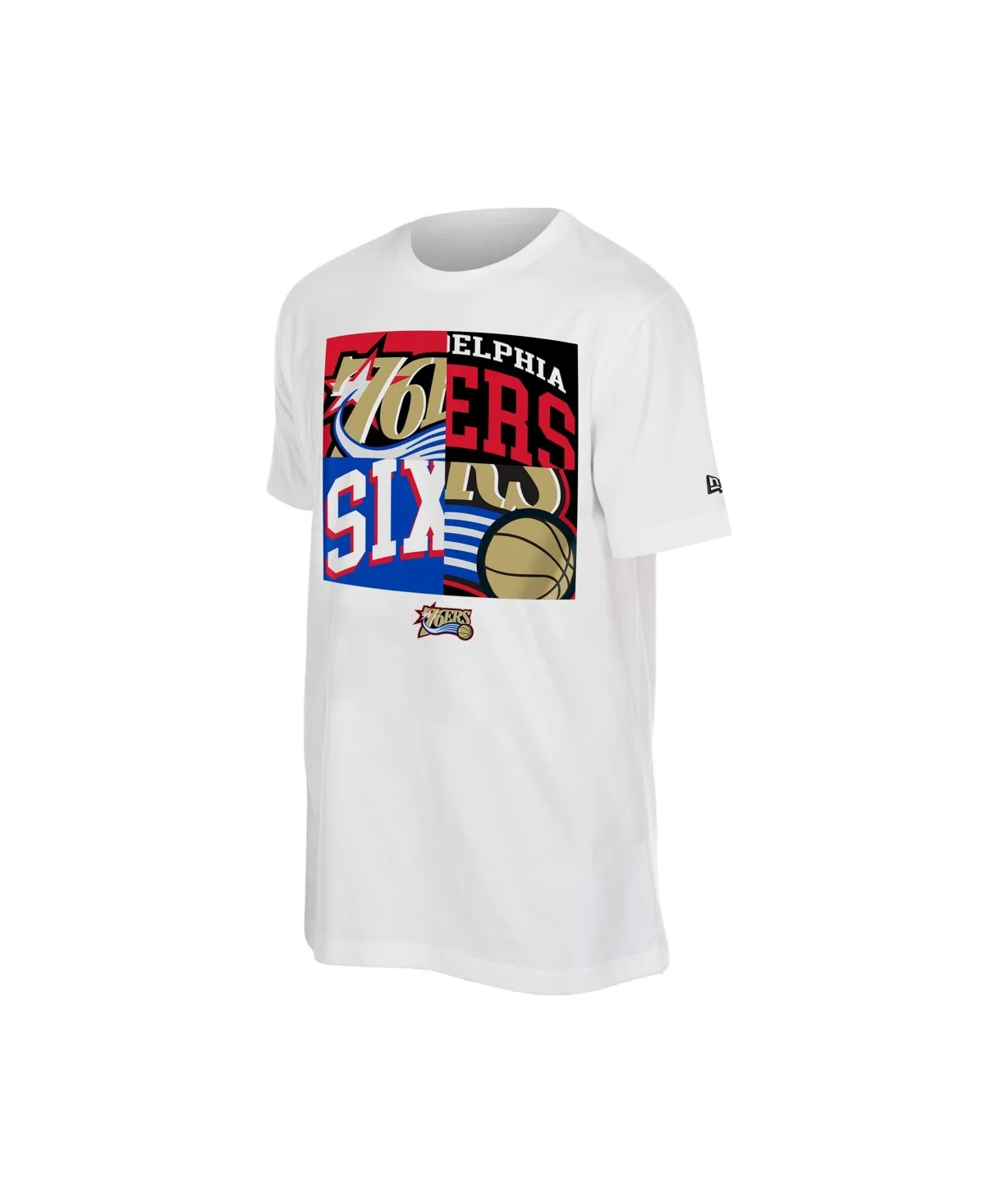 Philadelphia 76ers Block Logo T-Shirt by New Era