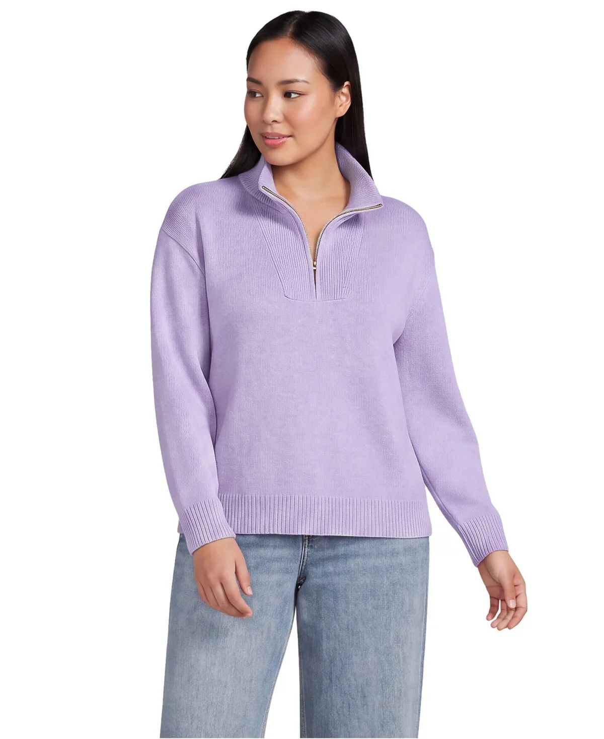 Drifter Slim Quarter Zip Sweater