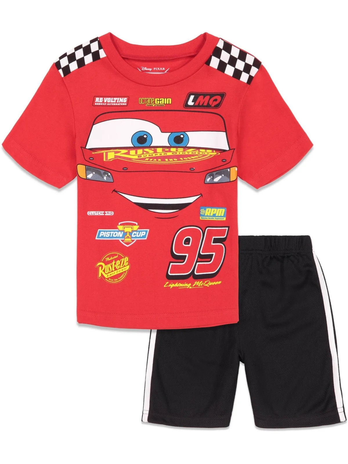 Lion King Cars T-Shirt and Mesh Shorts Outfit Set by Cars