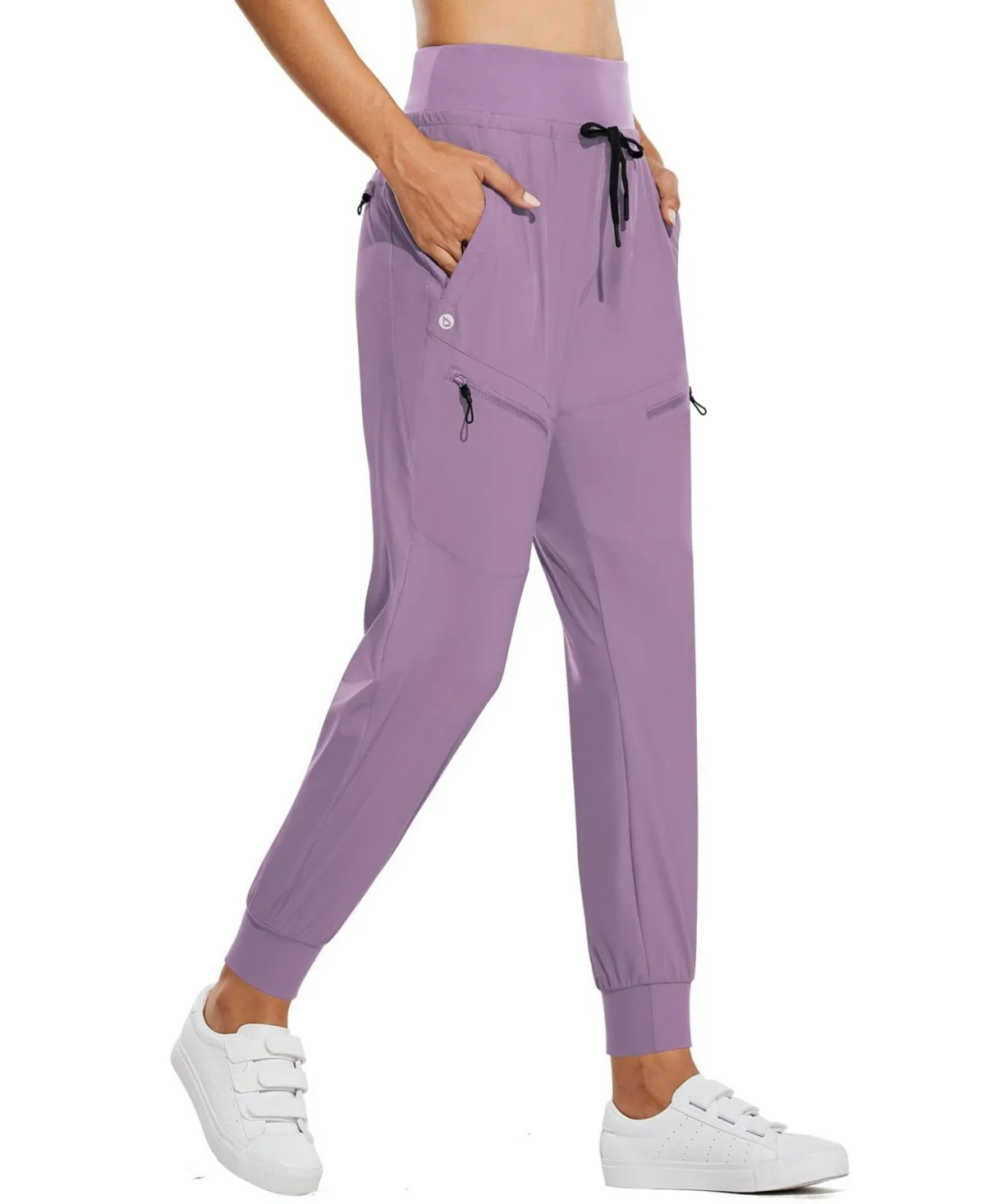 Lightweight Hiking Pants 4 Way Stretch Quick Dry Zippered Pockets by Peneyon