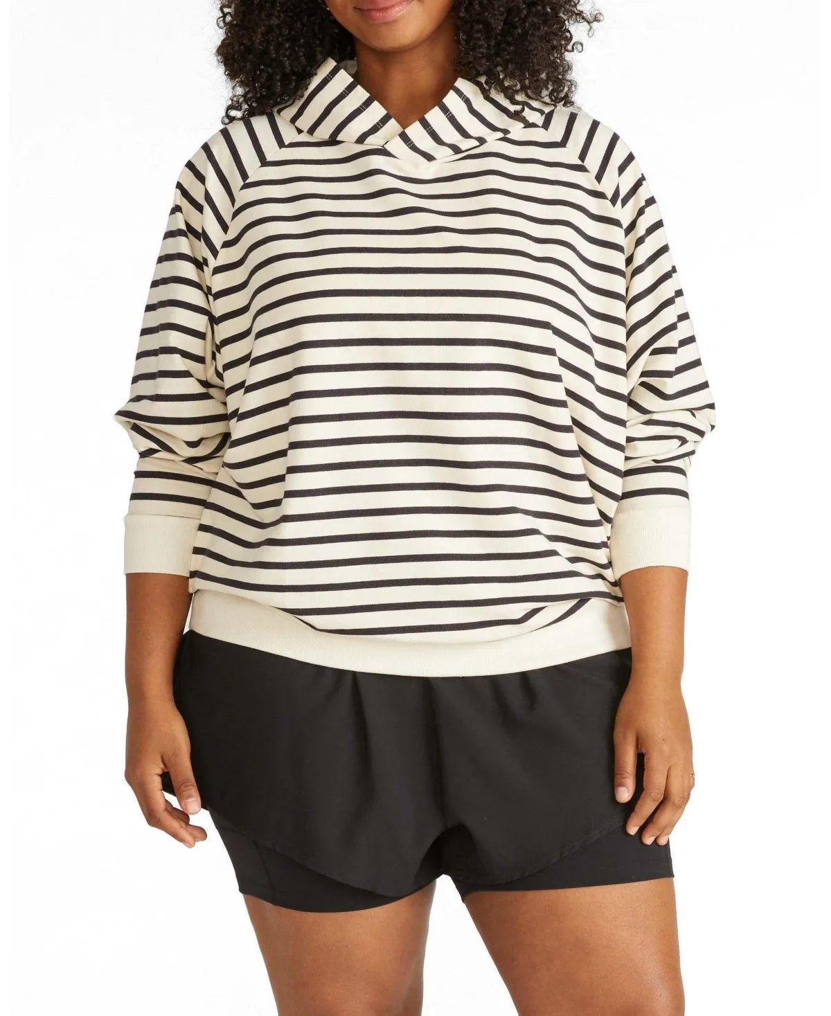 French Terry Pullover Hoodie by Universal Standard