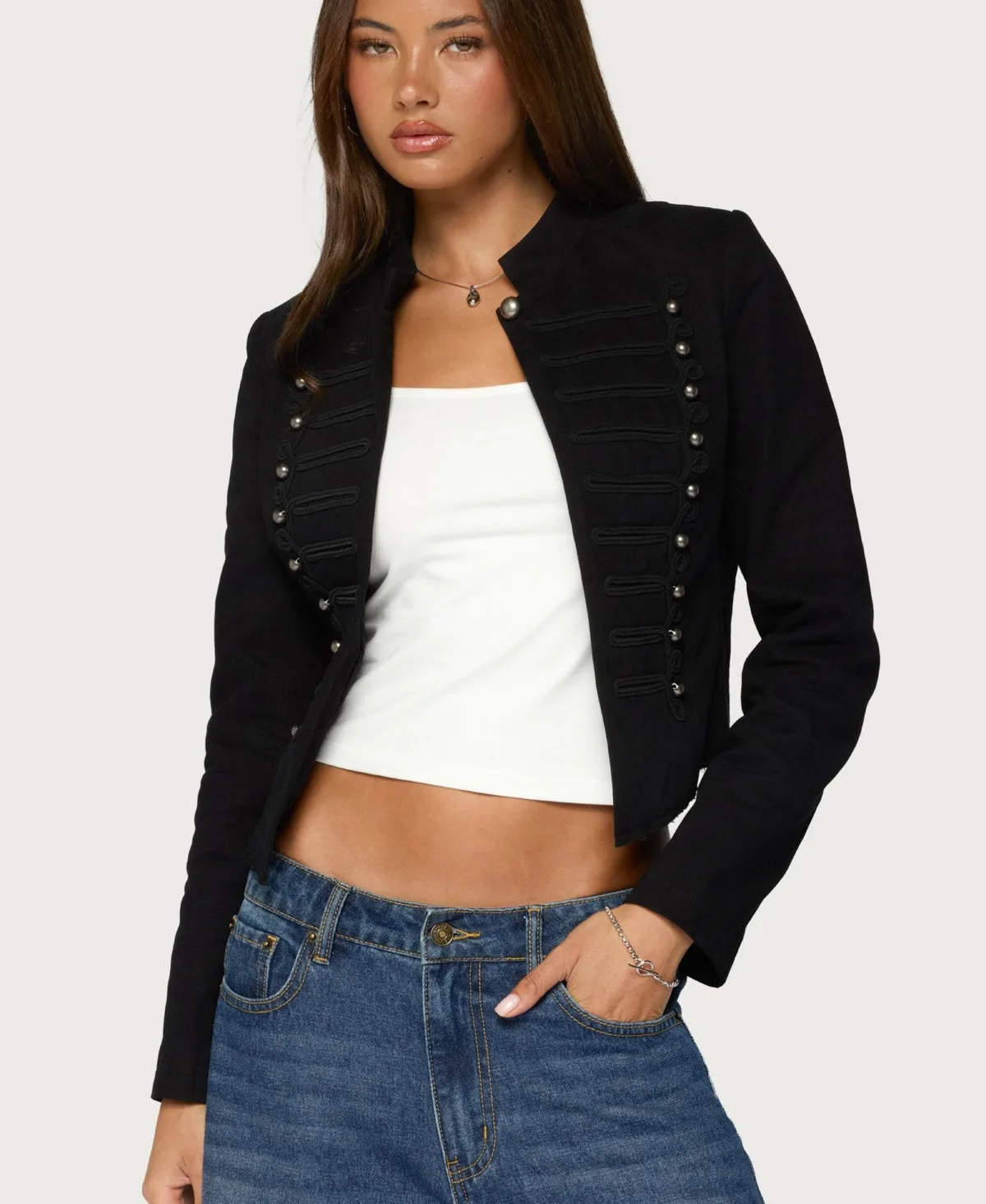 Evalea Napoleon Jacket by Edikted