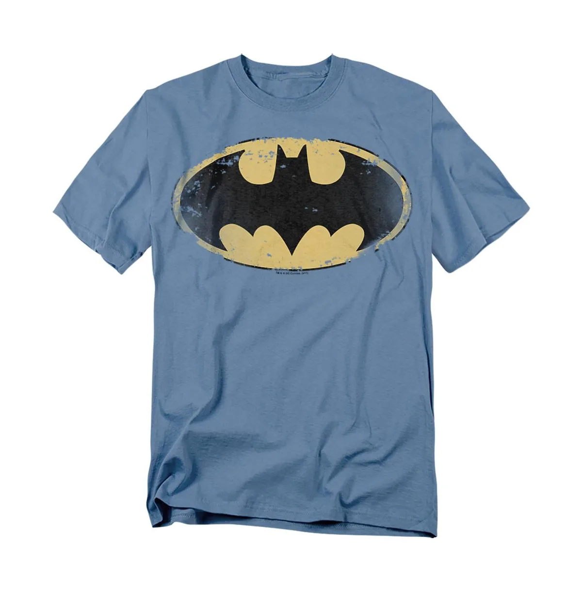 Distressed Shield Graphic T-Shirt by Batman