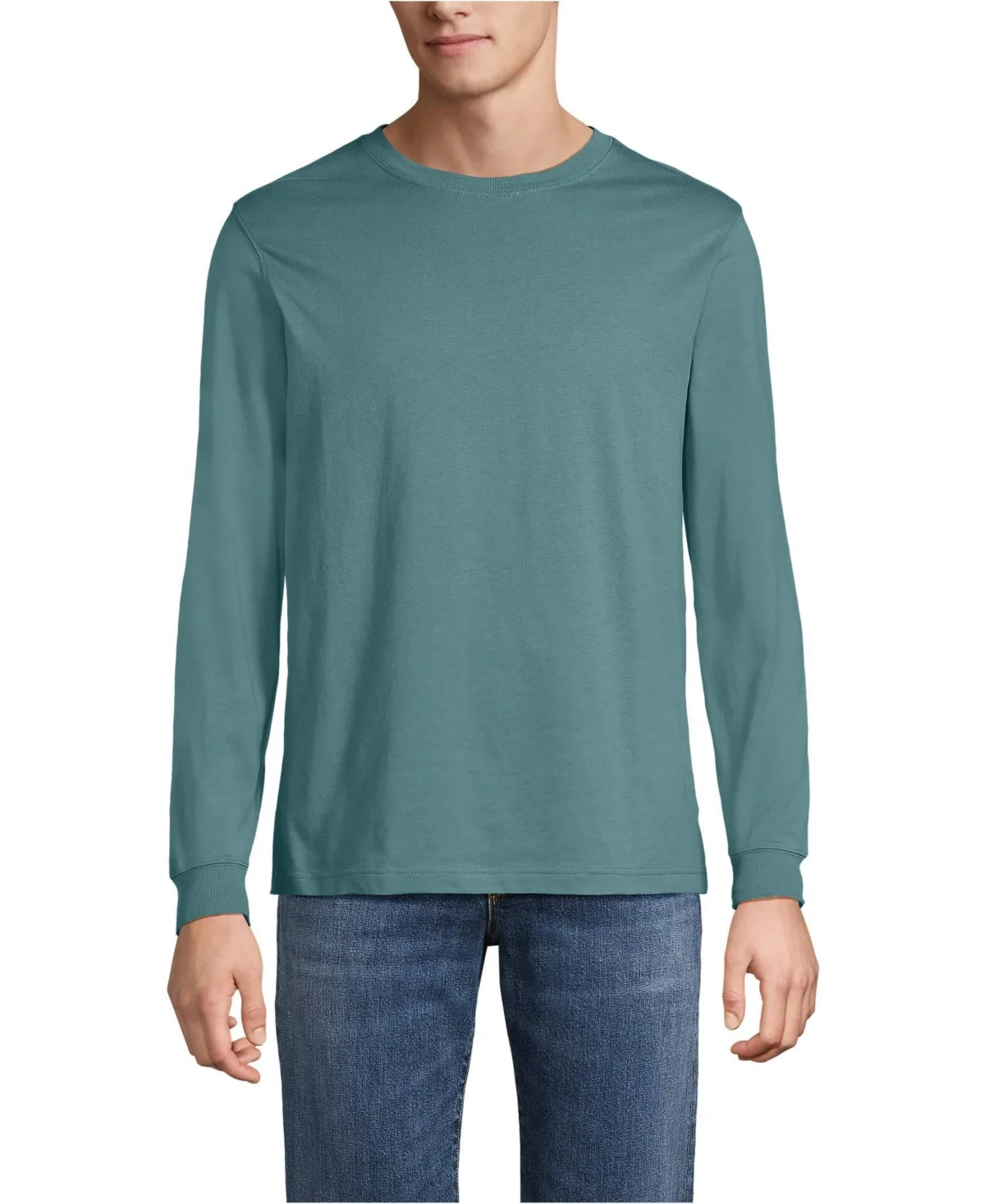 Super-T Long Sleeve T-Shirt by Lands' End