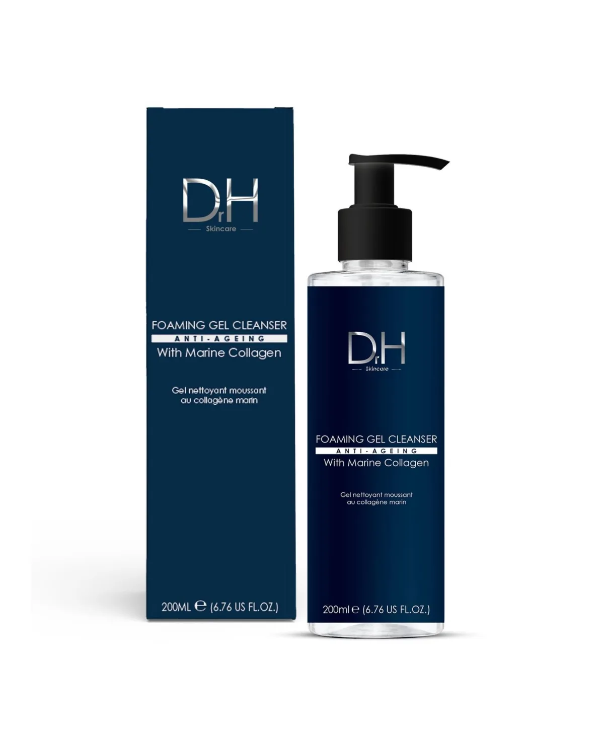 Foaming Gel Cleanser with Marine Collagen by Dr H