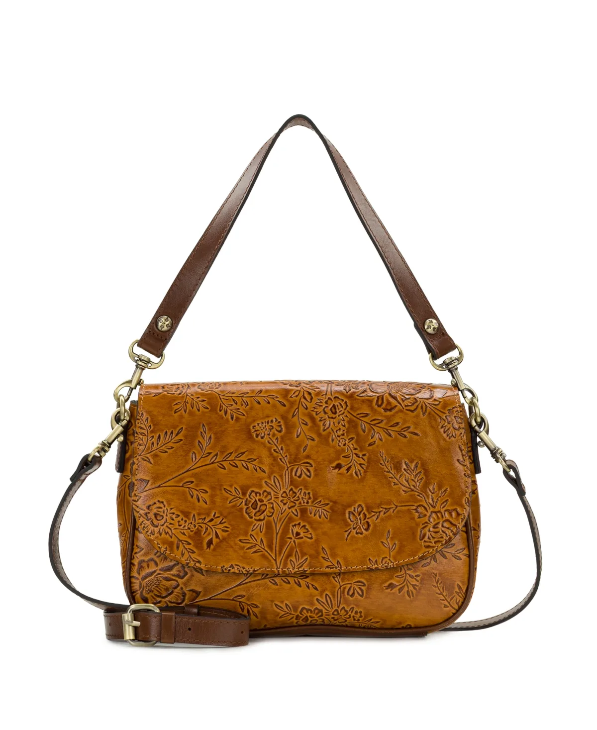 Abbey Leather Crossbody Shoulder Handbag by Patricia Nash