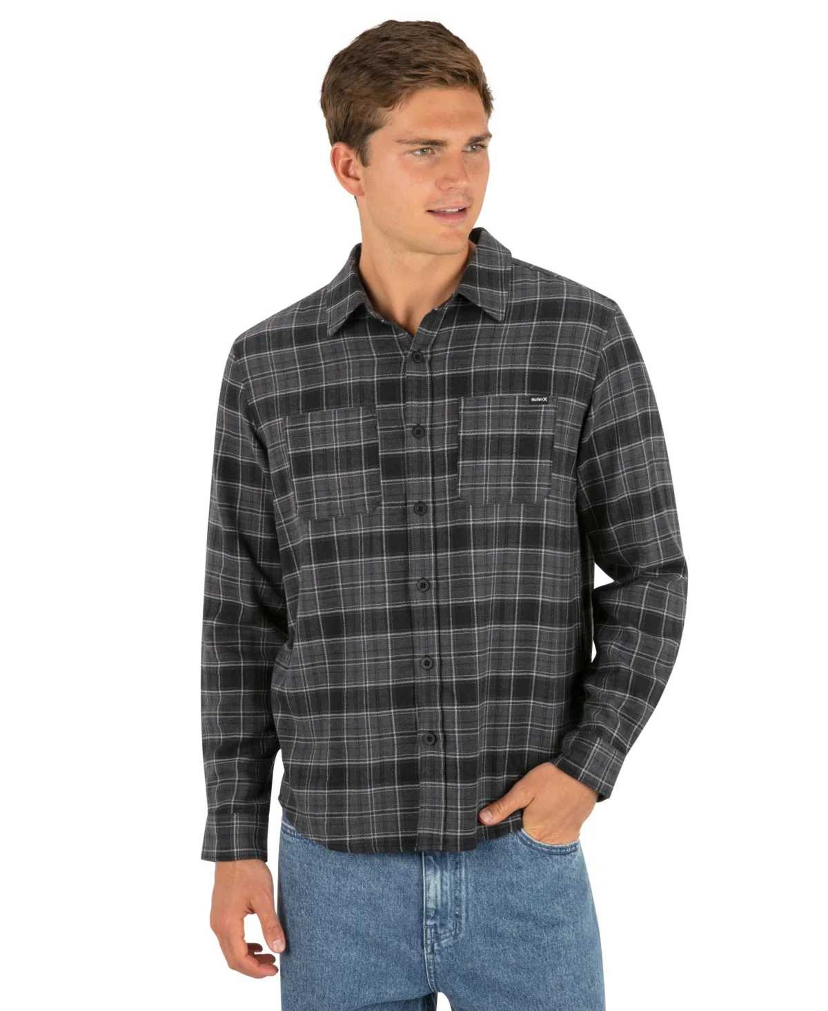 Eugene Flannel Long-Sleeve Shirt