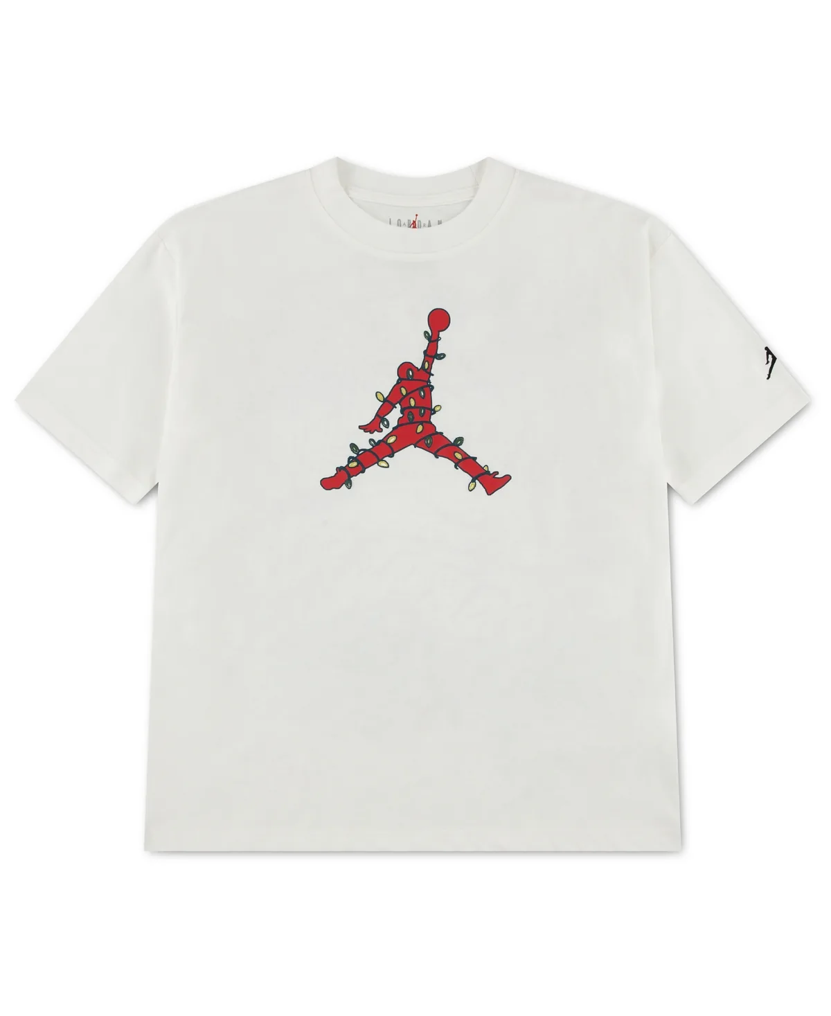 Holiday Lights Graphic Oversized Short-Sleeve T-Shirt by Jordan