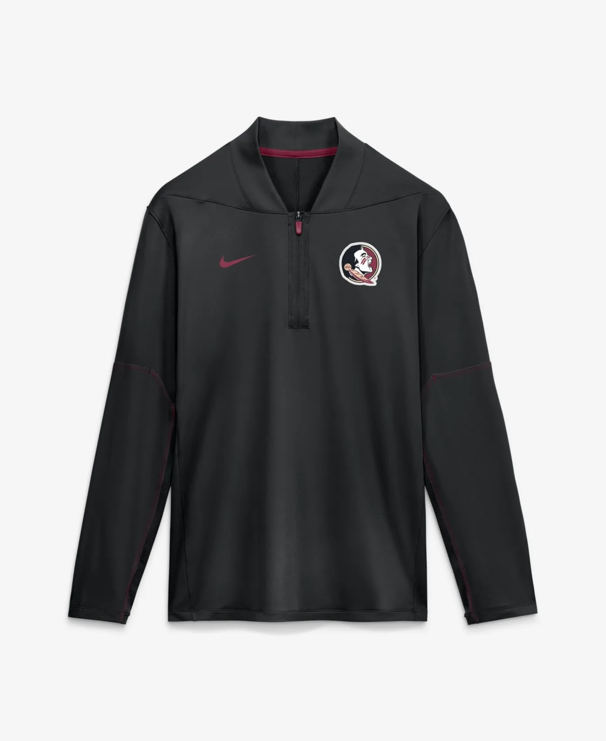Florida State Seminoles 2026 Sideline Midweight Half-Zip Dri-Fit Pullover