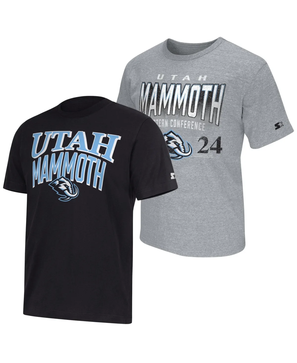 Utah Mammoth Graphic Vintage T-Shirt, 2-Piece Set by Starter