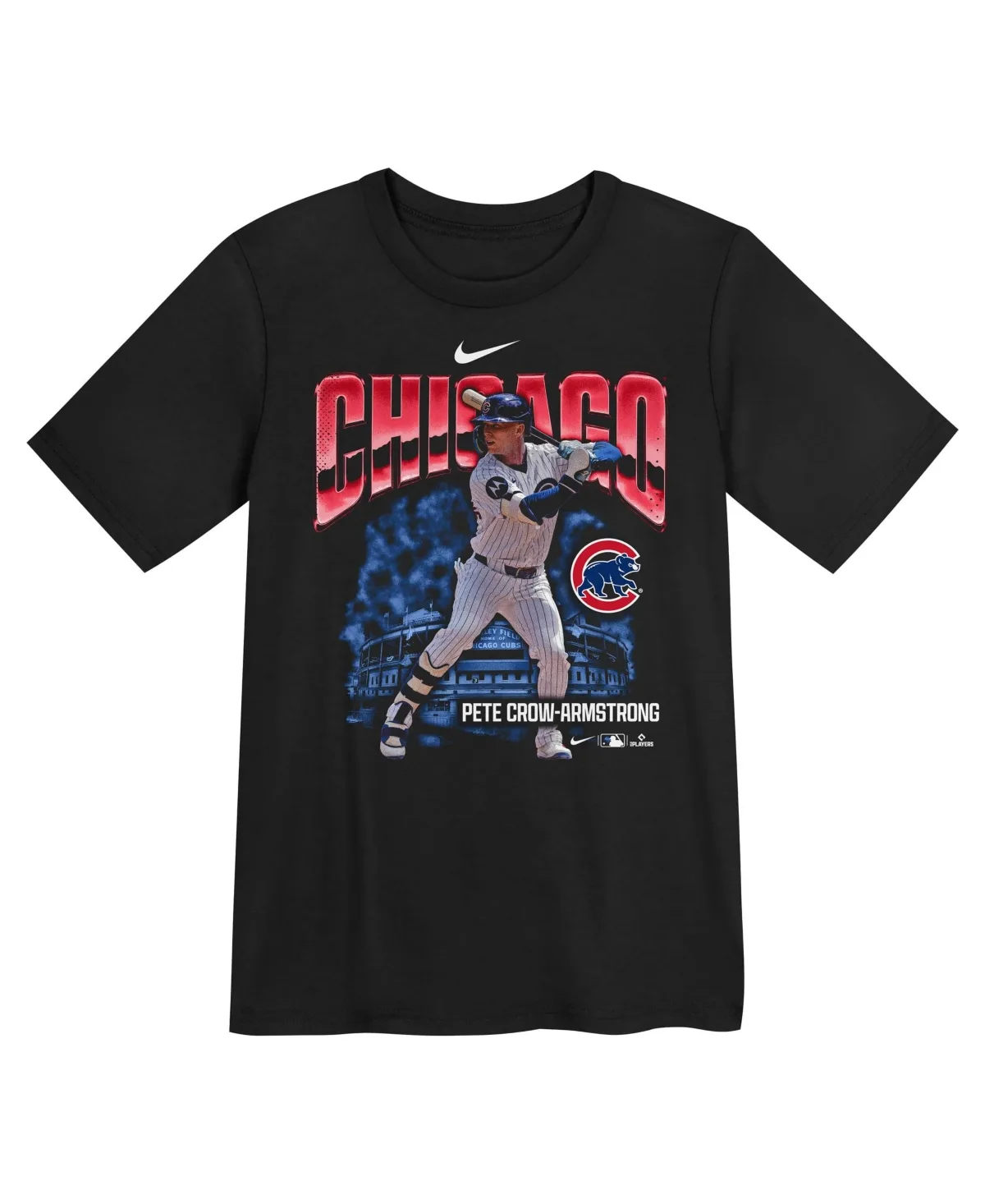 Pete Crow-Armstrong Chicago Cubs Oversized Action T-Shirt by Nike