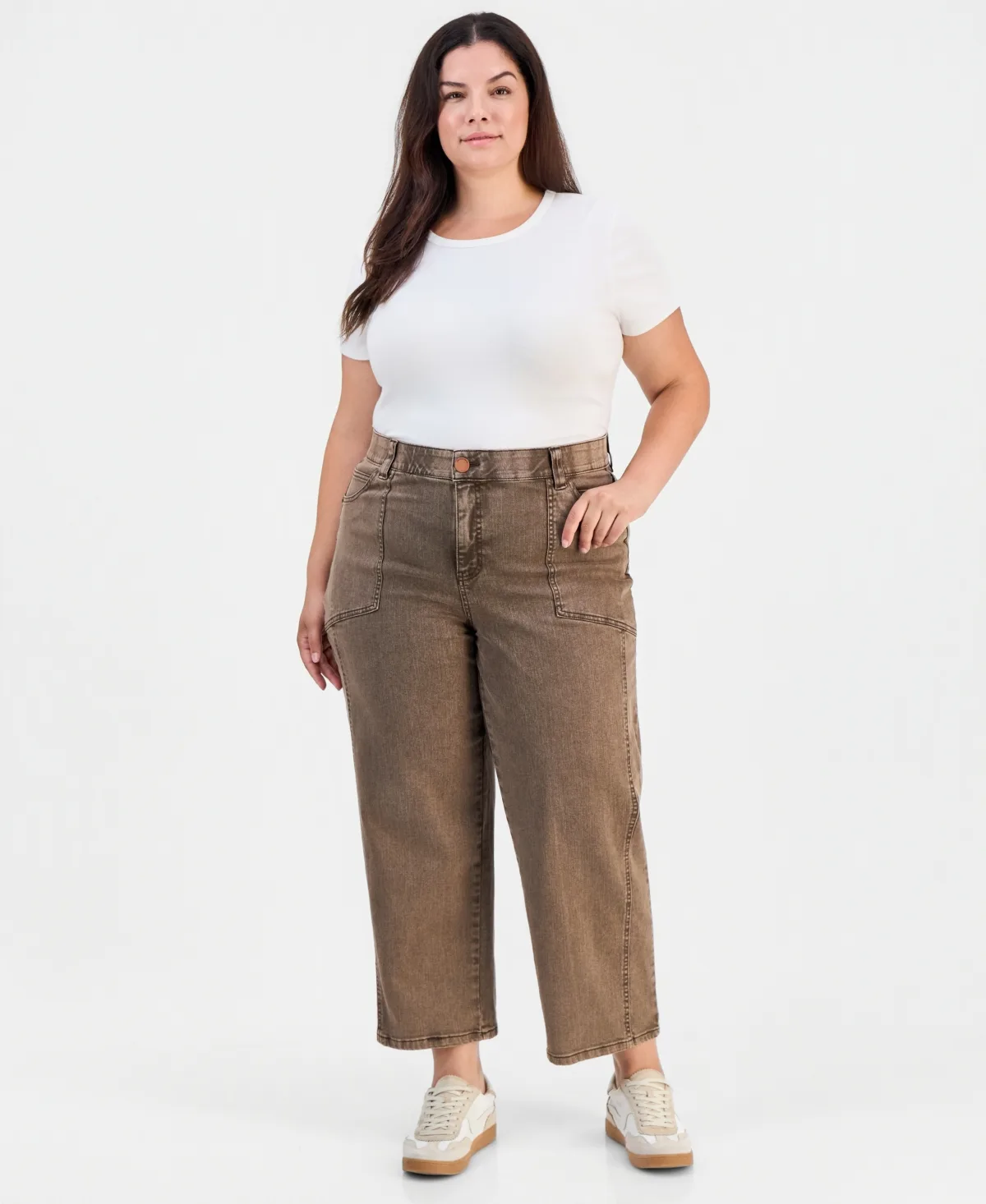 Skyrise High-Rise Relaxed-Fit Jeans, 28 Inseam by Democracy