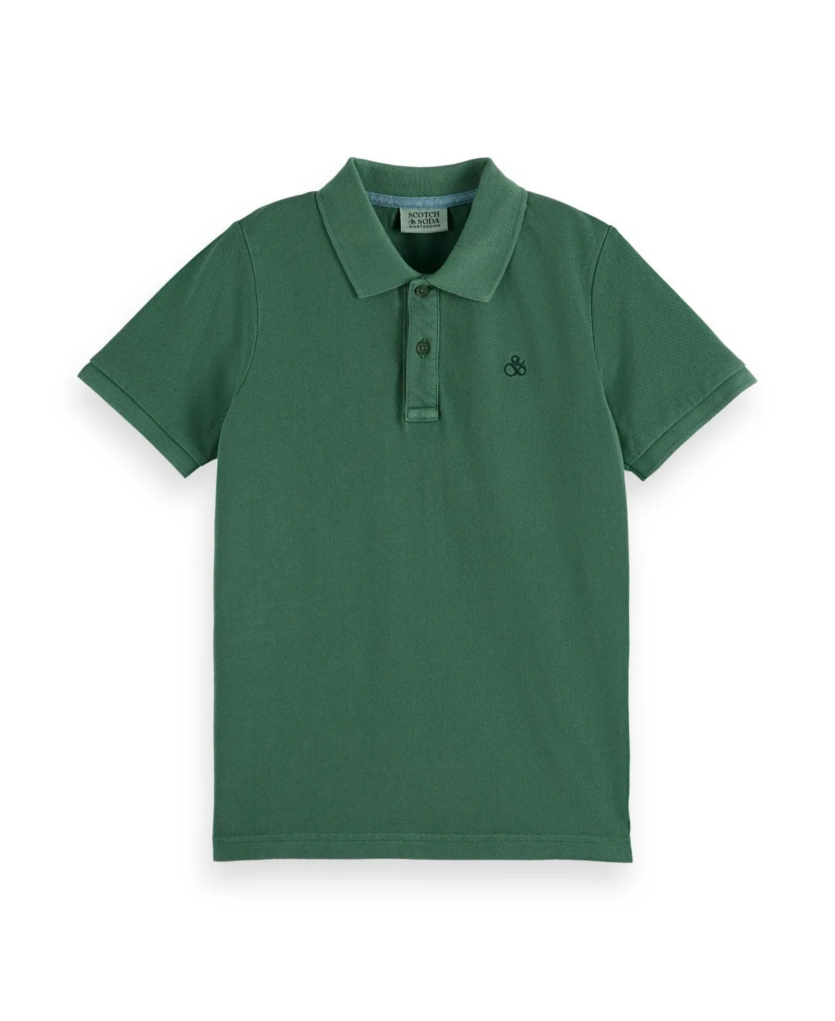 Garment Dyed Pique Polo Shirt by Scotch & Soda